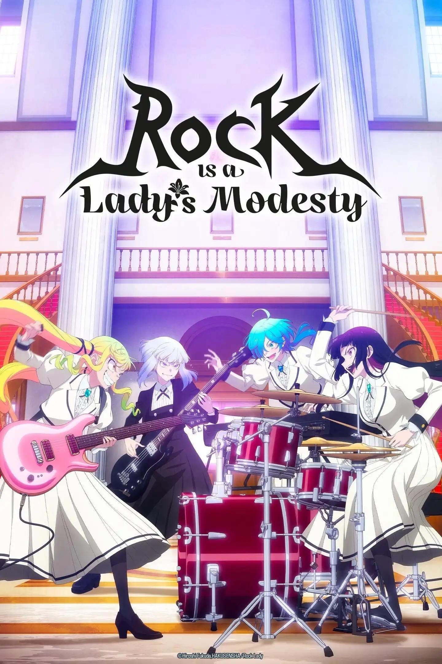 Poster de Rock wa Lady no Tashinami deshite