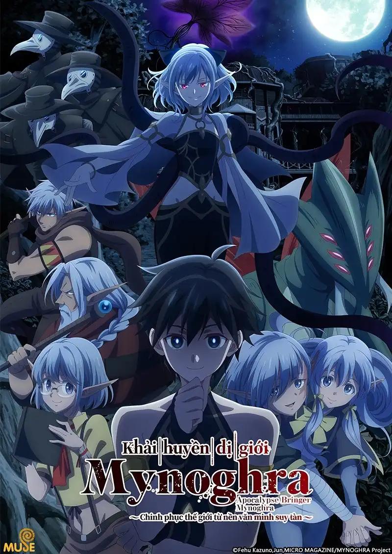 Poster de Isekai Mokushiroku Mynoghra: Hametsu no Bunmei de Hajimeru Sekai Seifuku