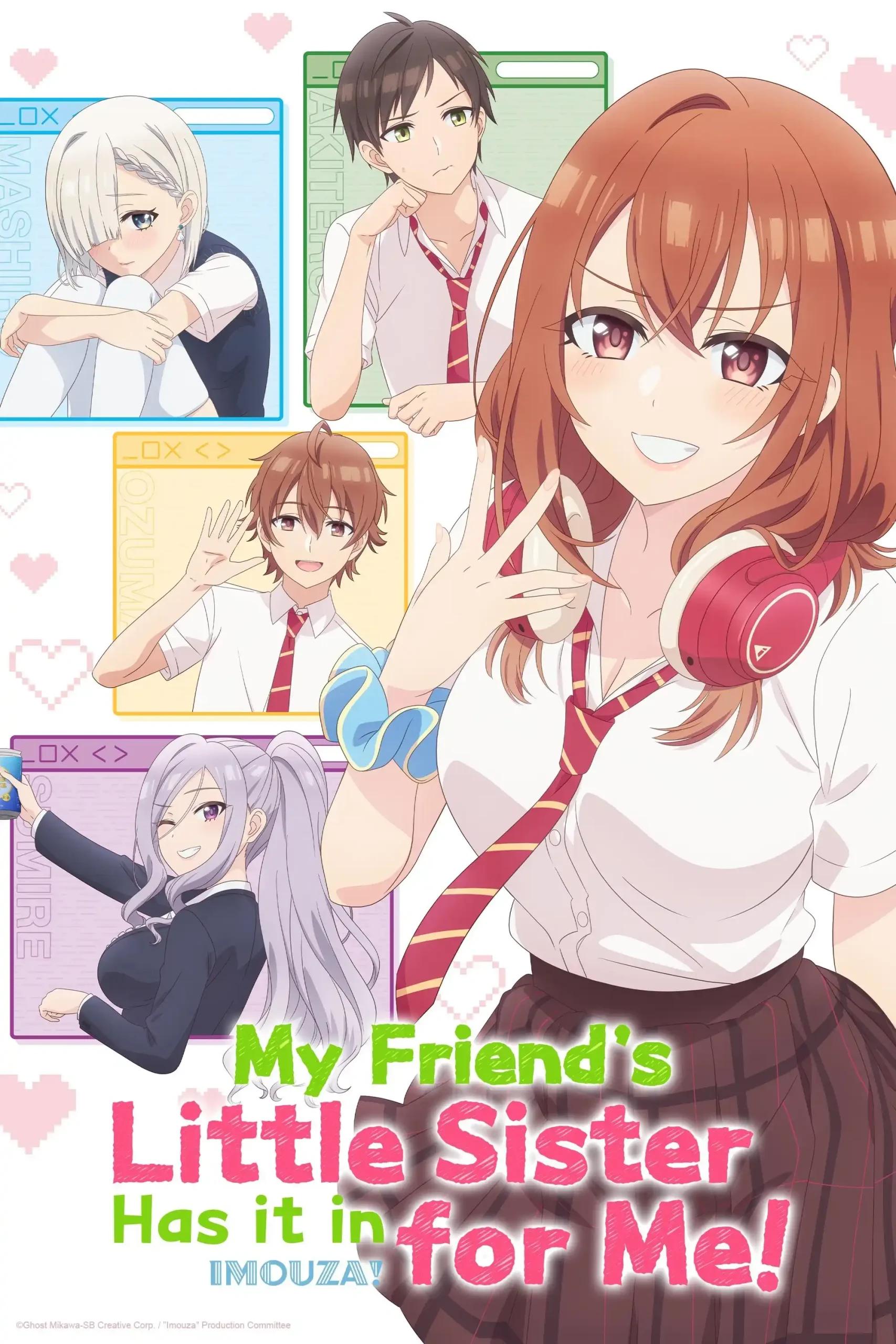 Poster de Tomodachi no Imouto ga Ore ni Dake Uzai