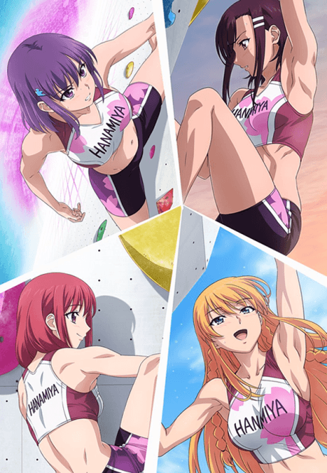 Poster de Iwakakeru -Sport Climbing Girls-