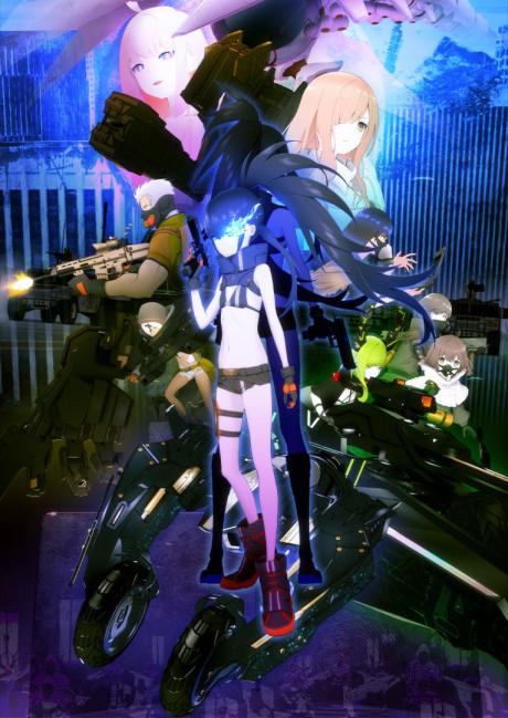 Poster de BLACK ROCK SHOOTER DAWN FALL