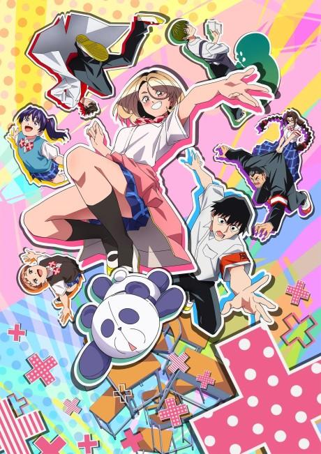 Poster de Ponkotsu Fuuki Iin to Skirt-take ga Futekisetsu na JK no Hanashi